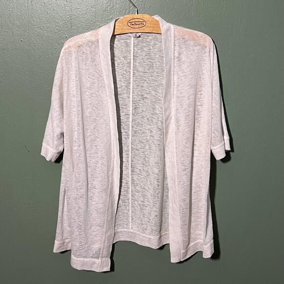 Aeropostale Lightweight Cardigan L White - Picture 2 of 4